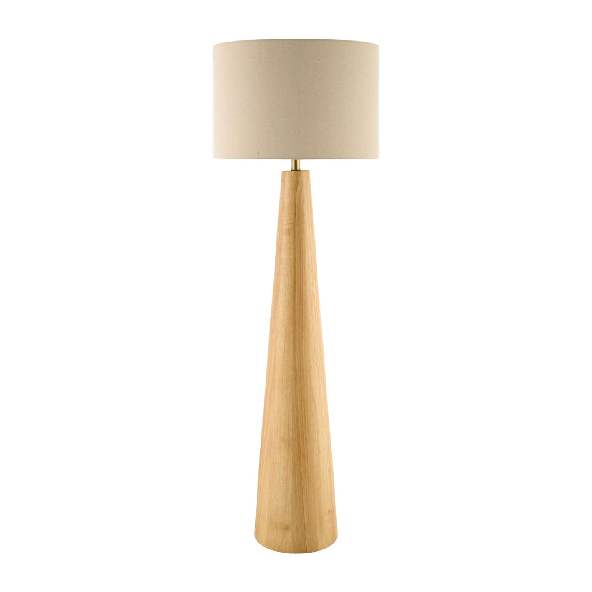Modern European furniture - Flared Wooden Accent Floor Lamp - www.oroa.com