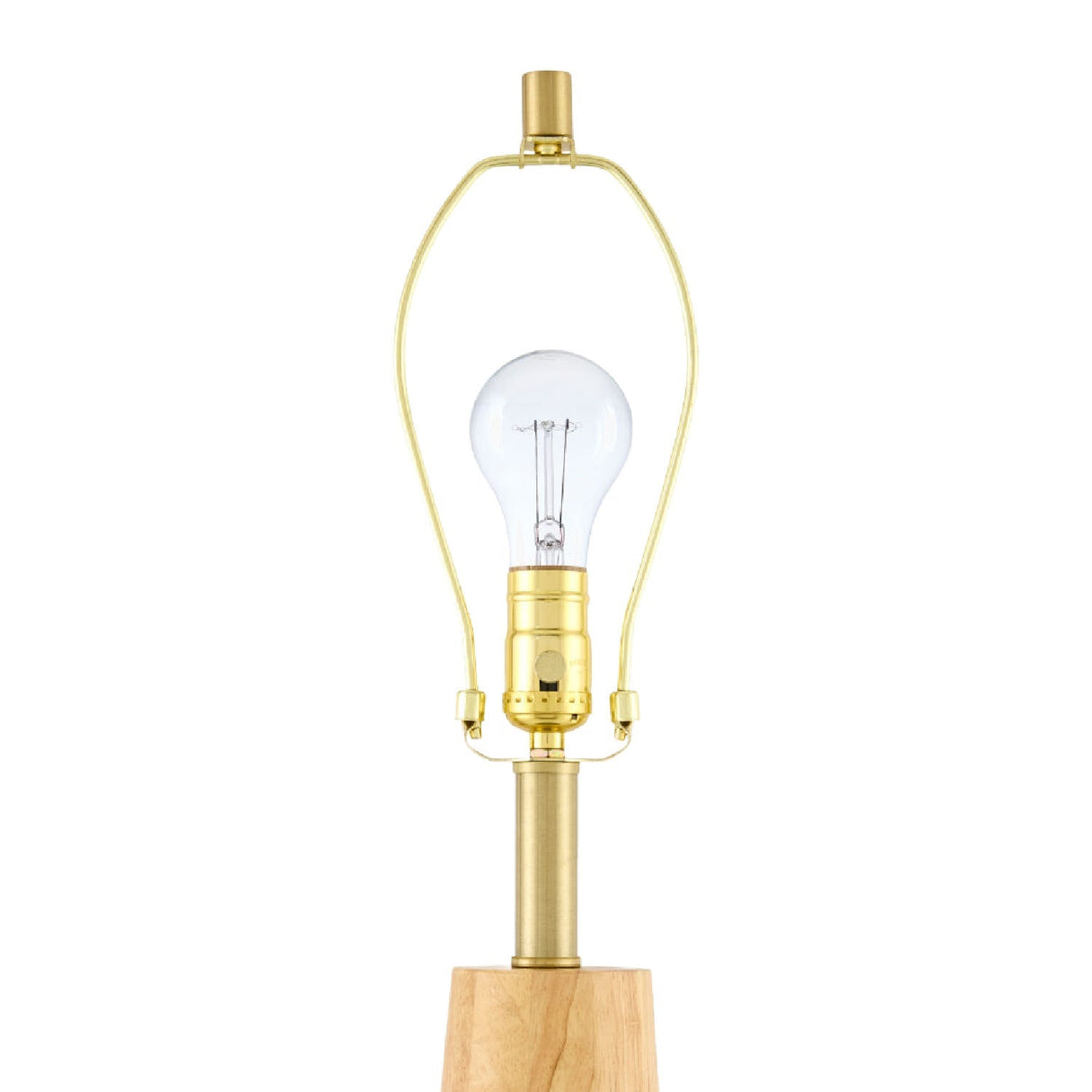 Modern European furniture - Flared Wooden Accent Floor Lamp - www.oroa.com