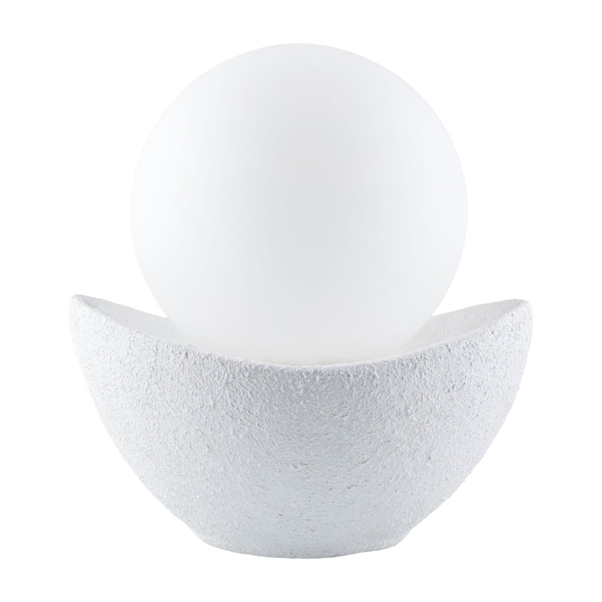 Modern European furniture - Cement Bowl Accent Table Lamp - www.oroa.com
