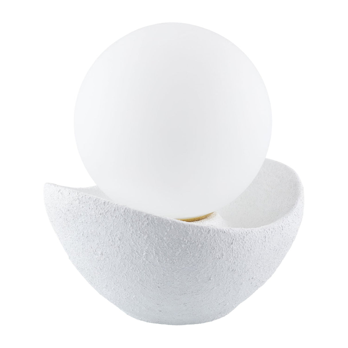 Modern European furniture - Cement Bowl Accent Table Lamp - www.oroa.com