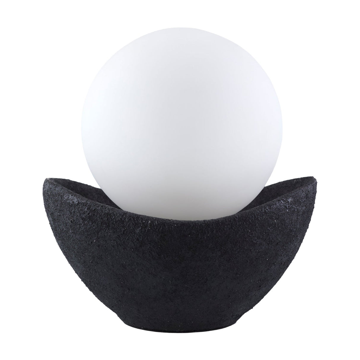 Modern European furniture - Cement Bowl Accent Table Lamp - www.oroa.com