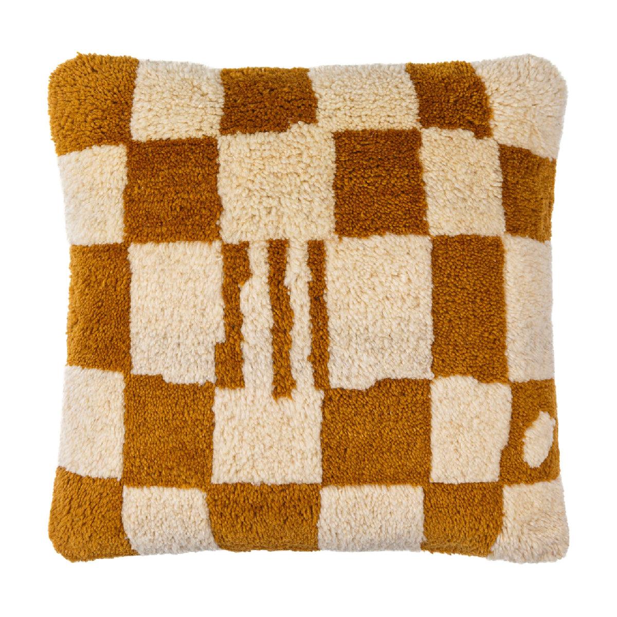 Hand-Knotted Wool Blend Pillow | Kuda Home Balder