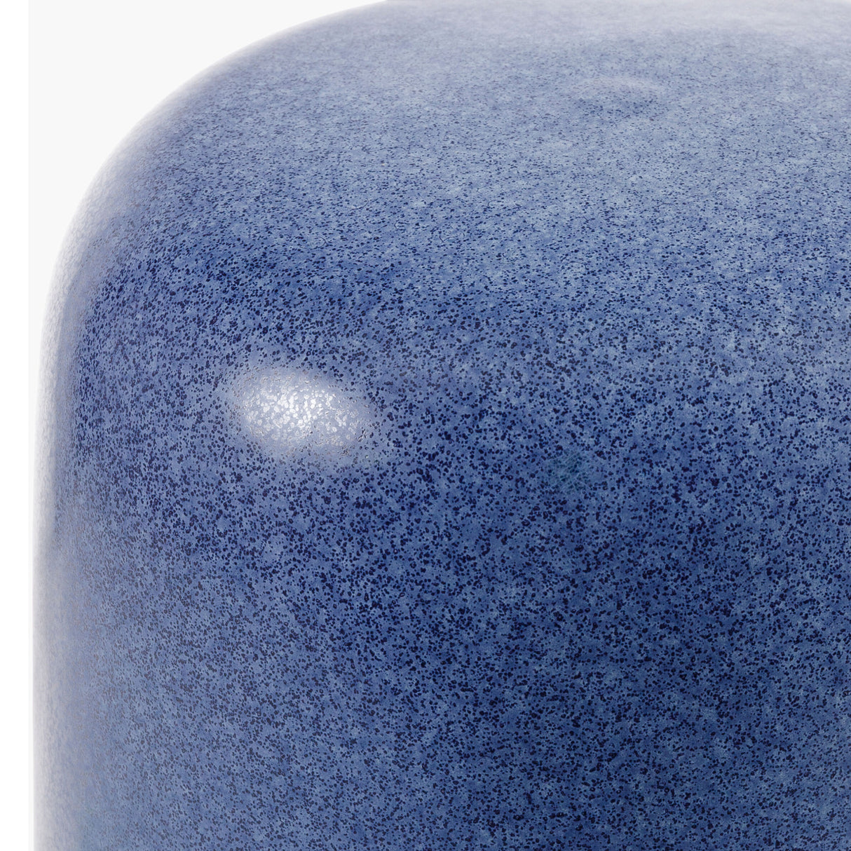 Modern European furniture - Cylindrical Glazed Ceramic Garden Stool - www.oroa.com
