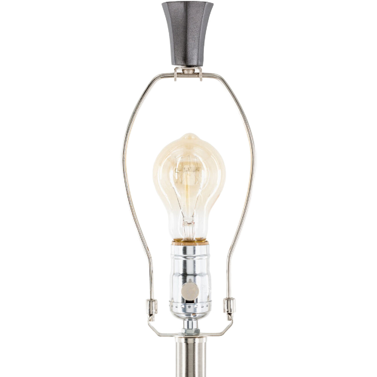 Gray Faceted Accent Table Lamp | Oroa.com