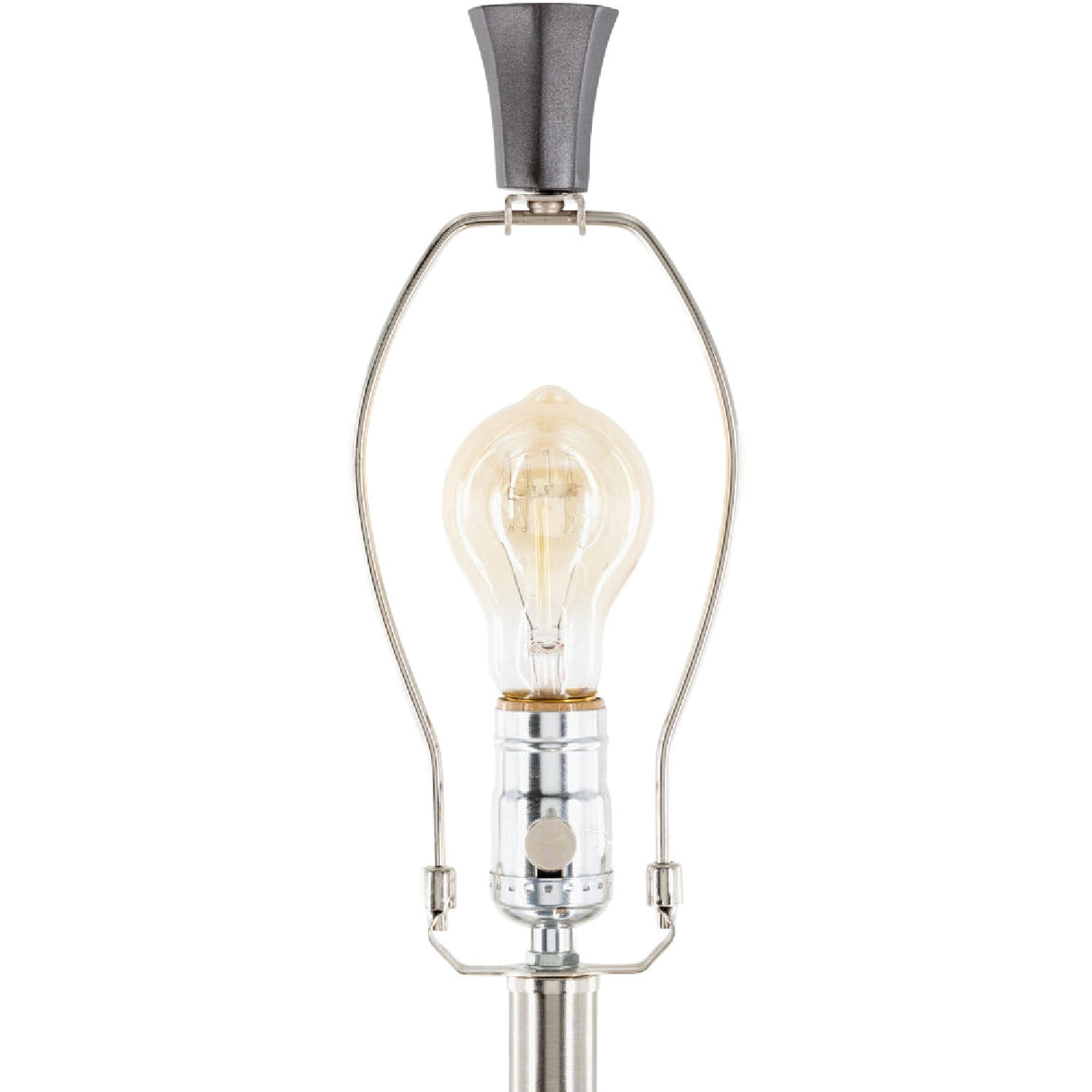 Modern European furniture - Gray Faceted Accent Table Lamp - www.oroa.com