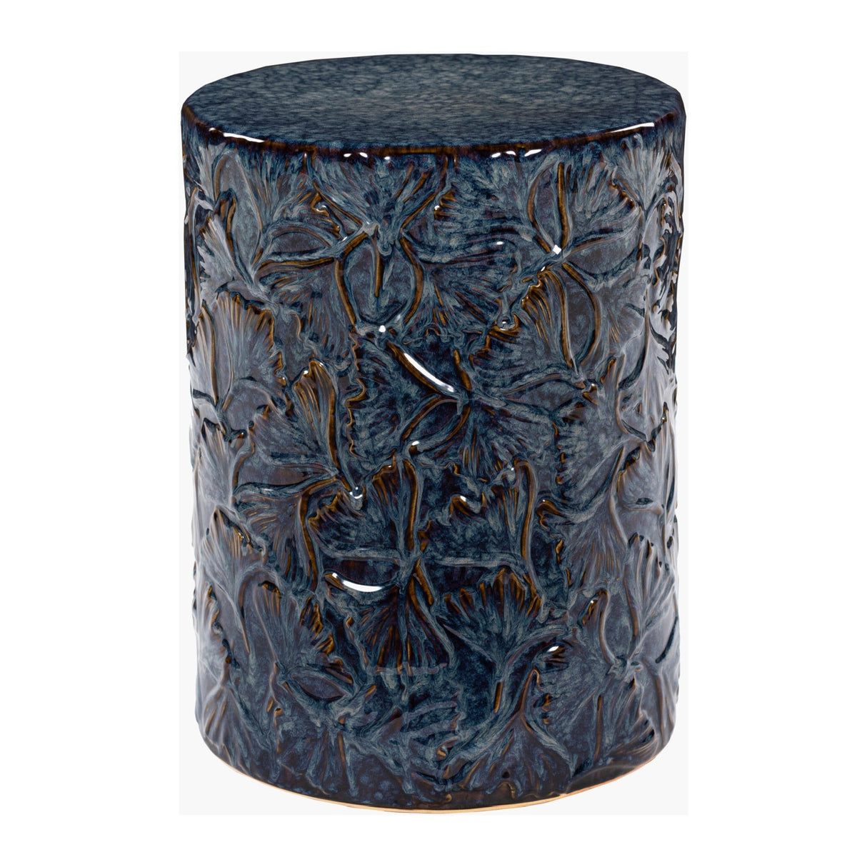 Modern European furniture - Carved Ceramic Garden Stool - www.oroa.com