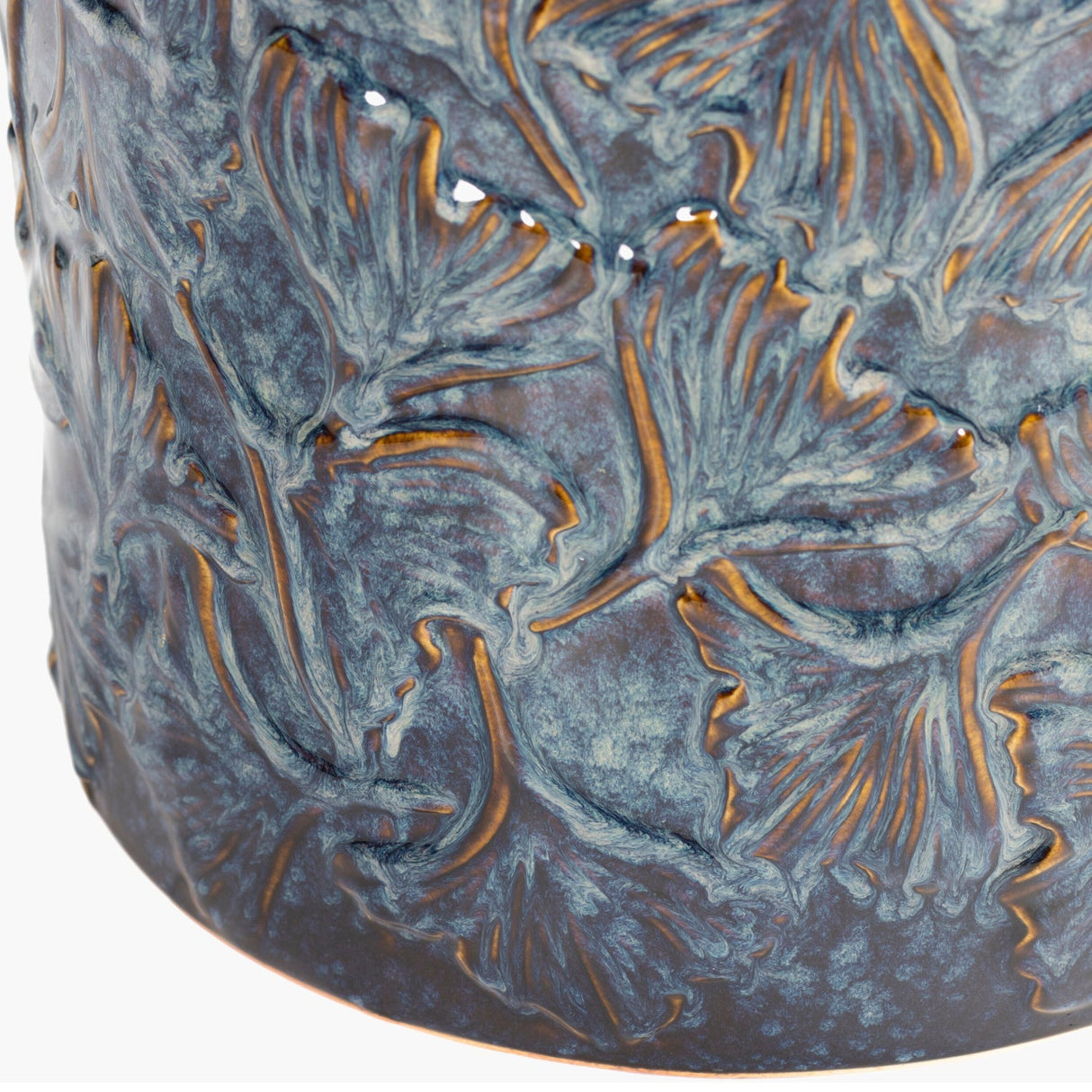 Modern European furniture - Carved Ceramic Garden Stool - www.oroa.com