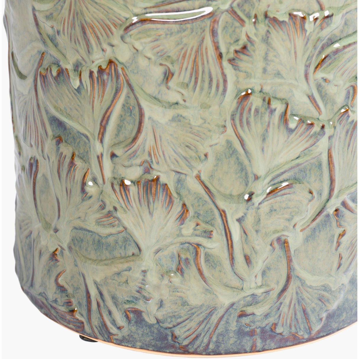 Modern European furniture - Carved Ceramic Garden Stool - www.oroa.com