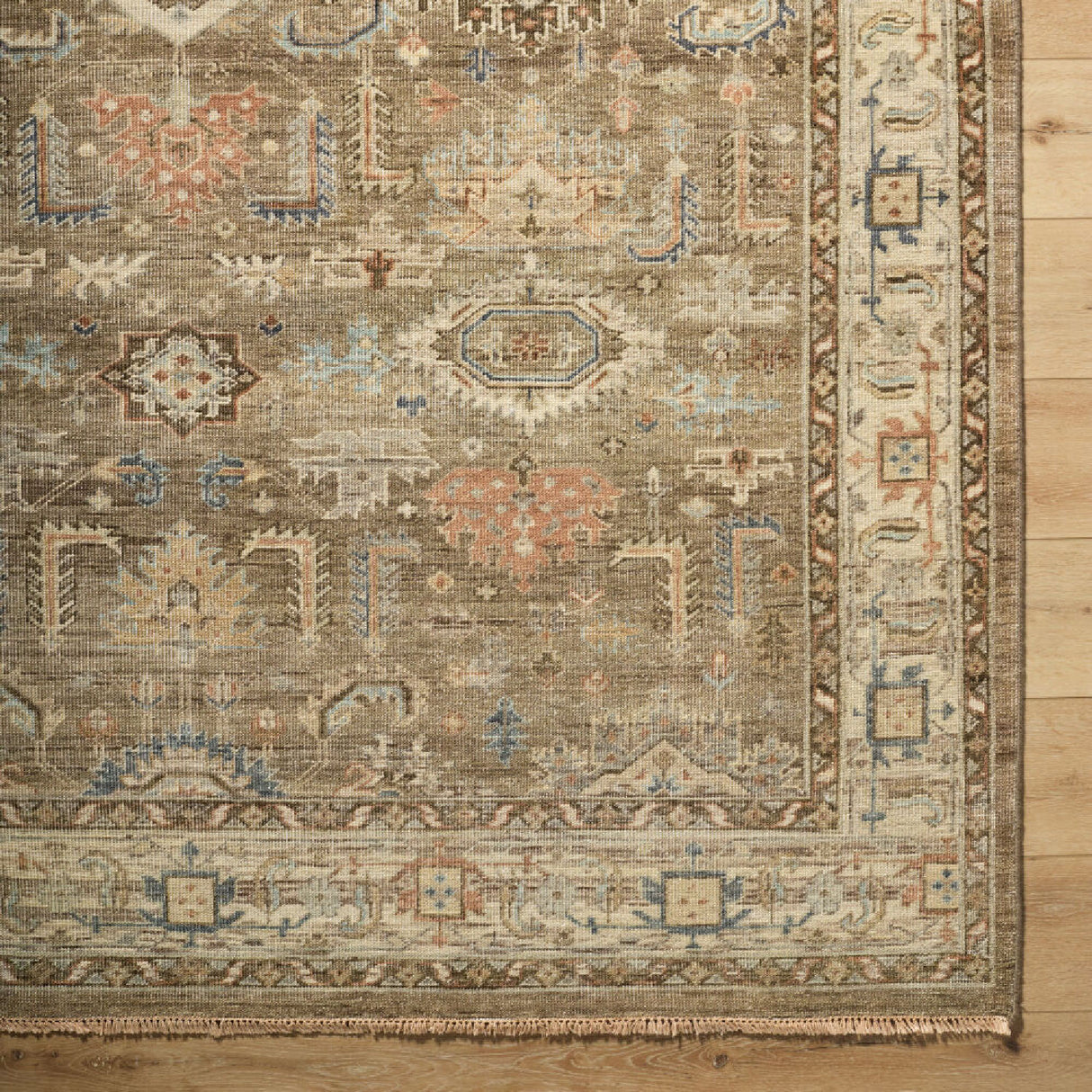 Modern furniture - Patterned Wool Fringe Carpet - www.oroa.com