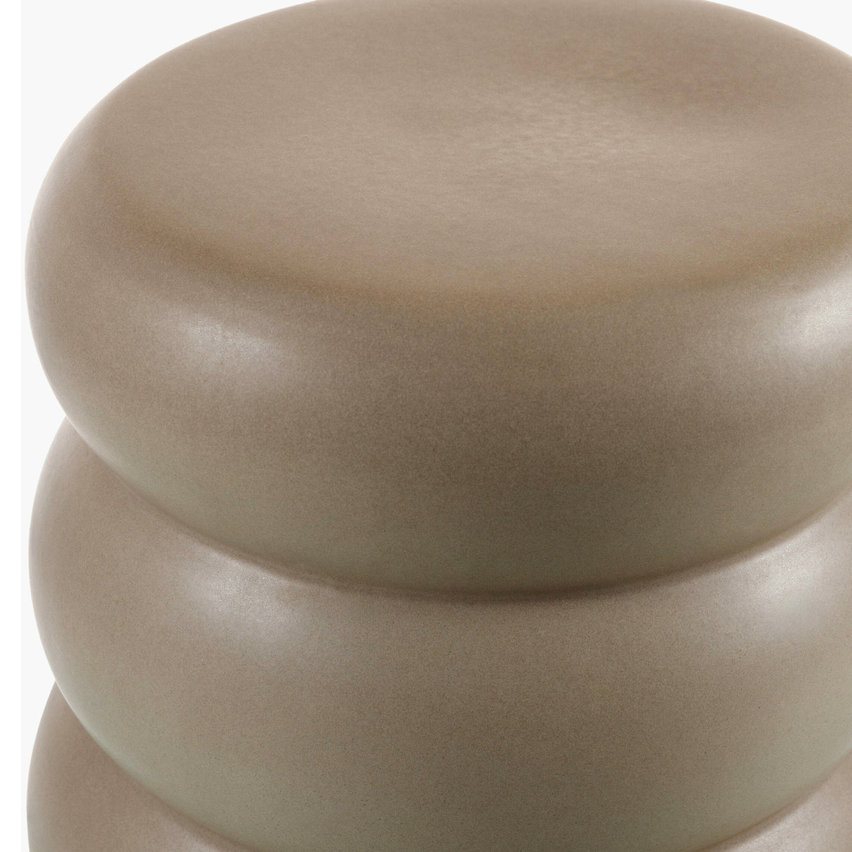 Modern European furniture - Layered Ceramic Garden Stool - www.oroa.com