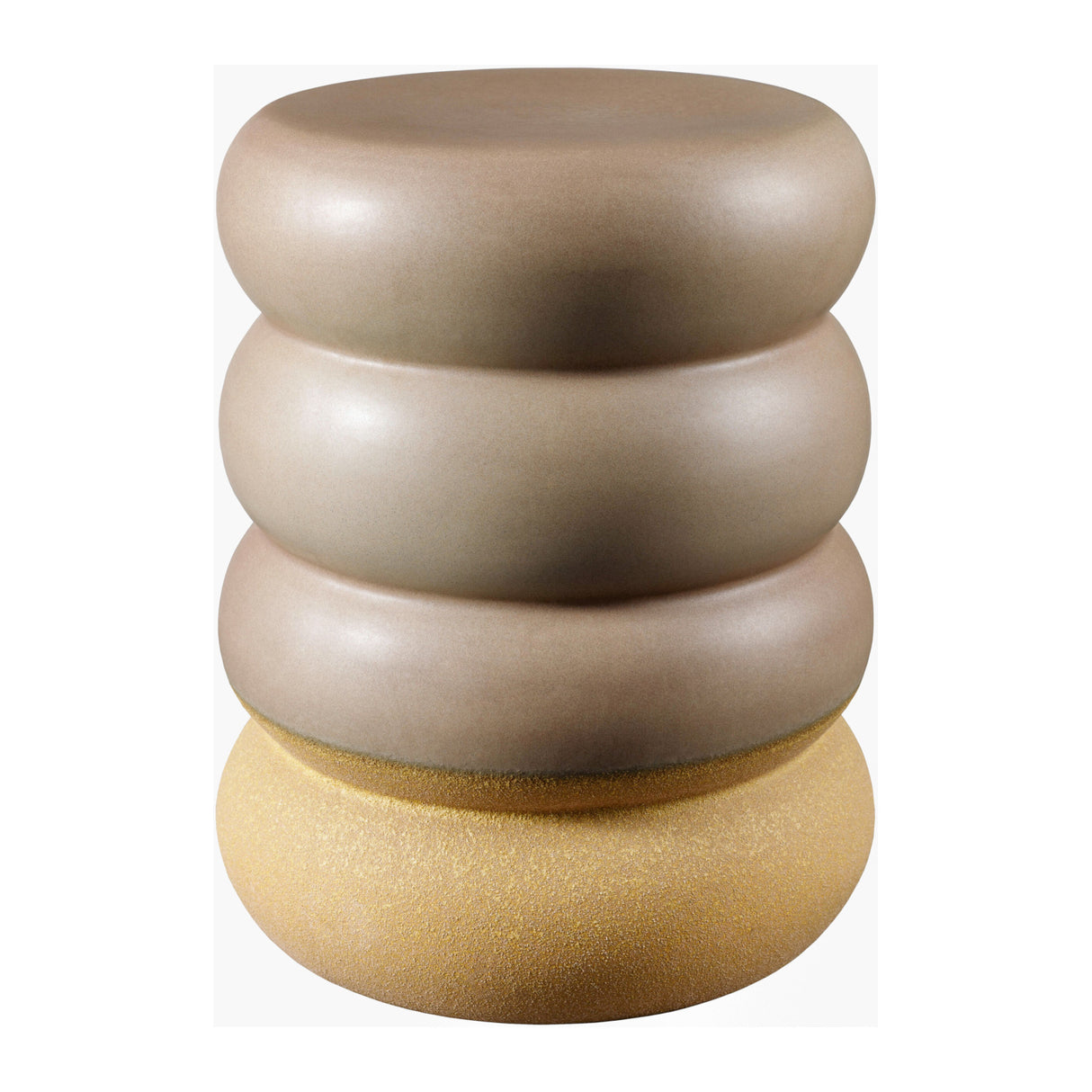 Modern European furniture - Layered Ceramic Garden Stool - www.oroa.com