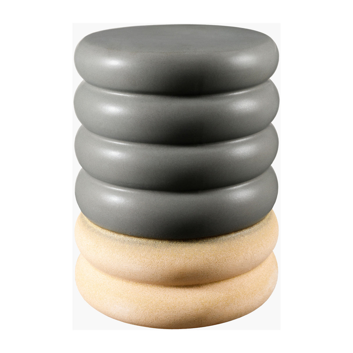 Modern European furniture - Glazed Ceramic Garden Stool - www.oroa.com
