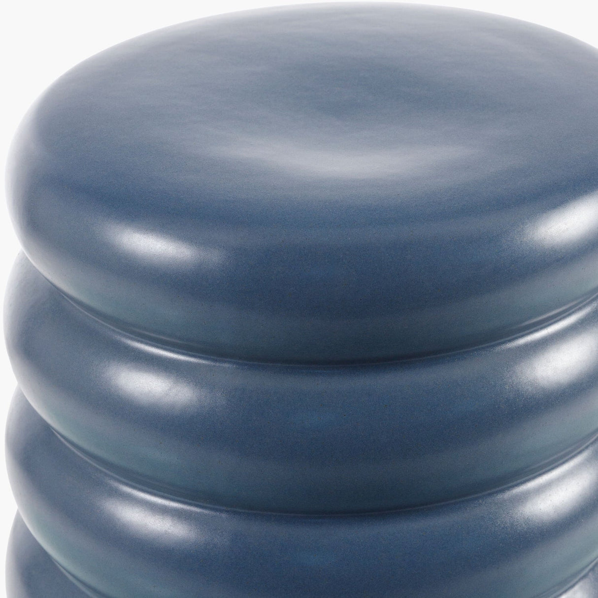Modern European furniture - Glazed Ceramic Garden Stool - www.oroa.com