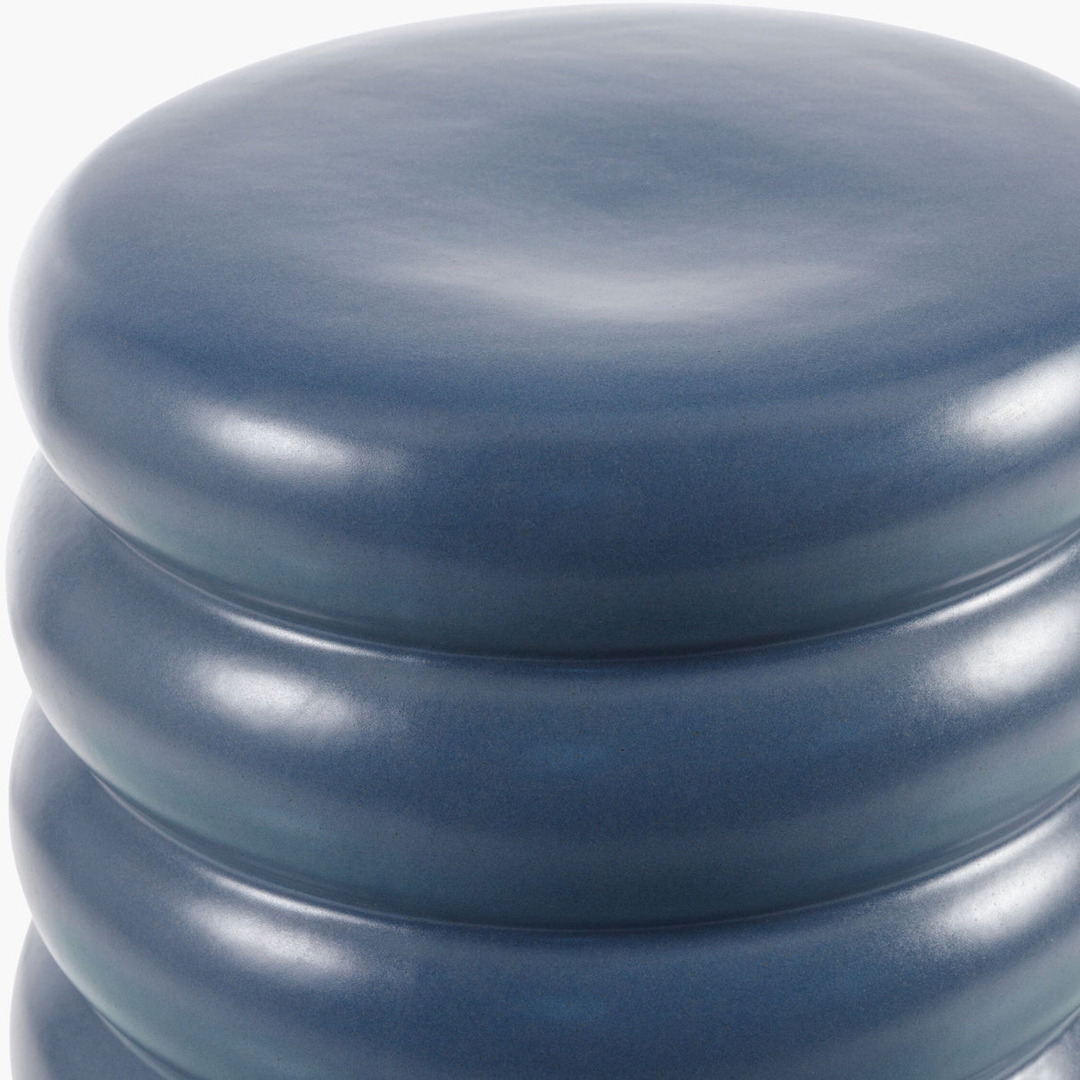 Modern European furniture - Glazed Ceramic Garden Stool - www.oroa.com