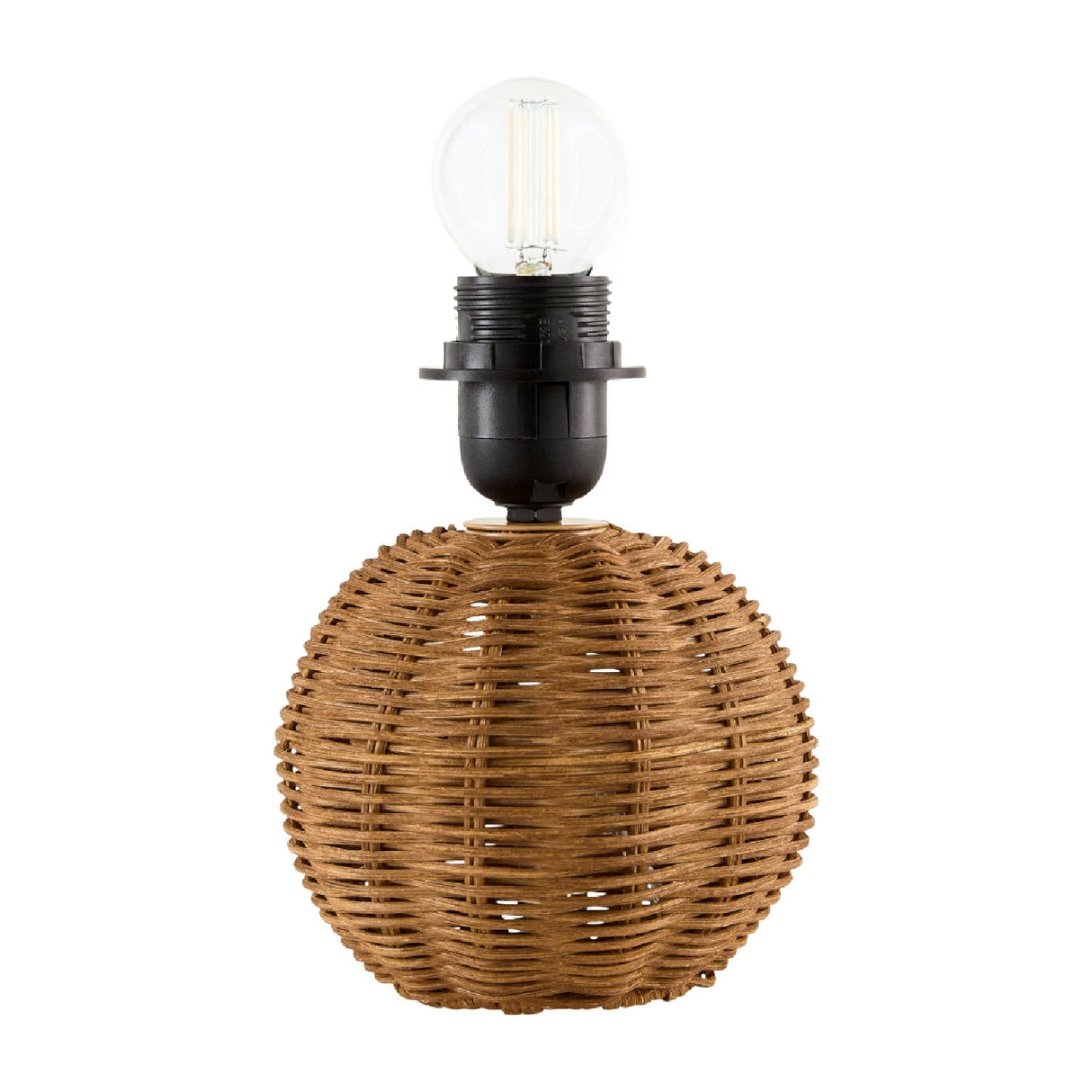 Modern European furniture - Round Rattan Accent Table Lamp - www.oroa.com