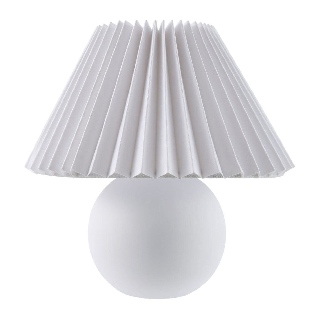 Pleated Linen Ceramic Table Lamp | Oroa.com