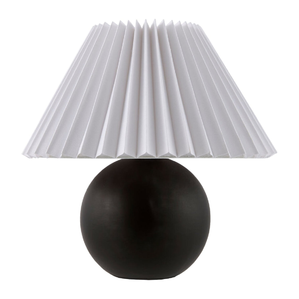 Modern European furniture - Pleated Linen Ceramic Table Lamp - www.oroa.com