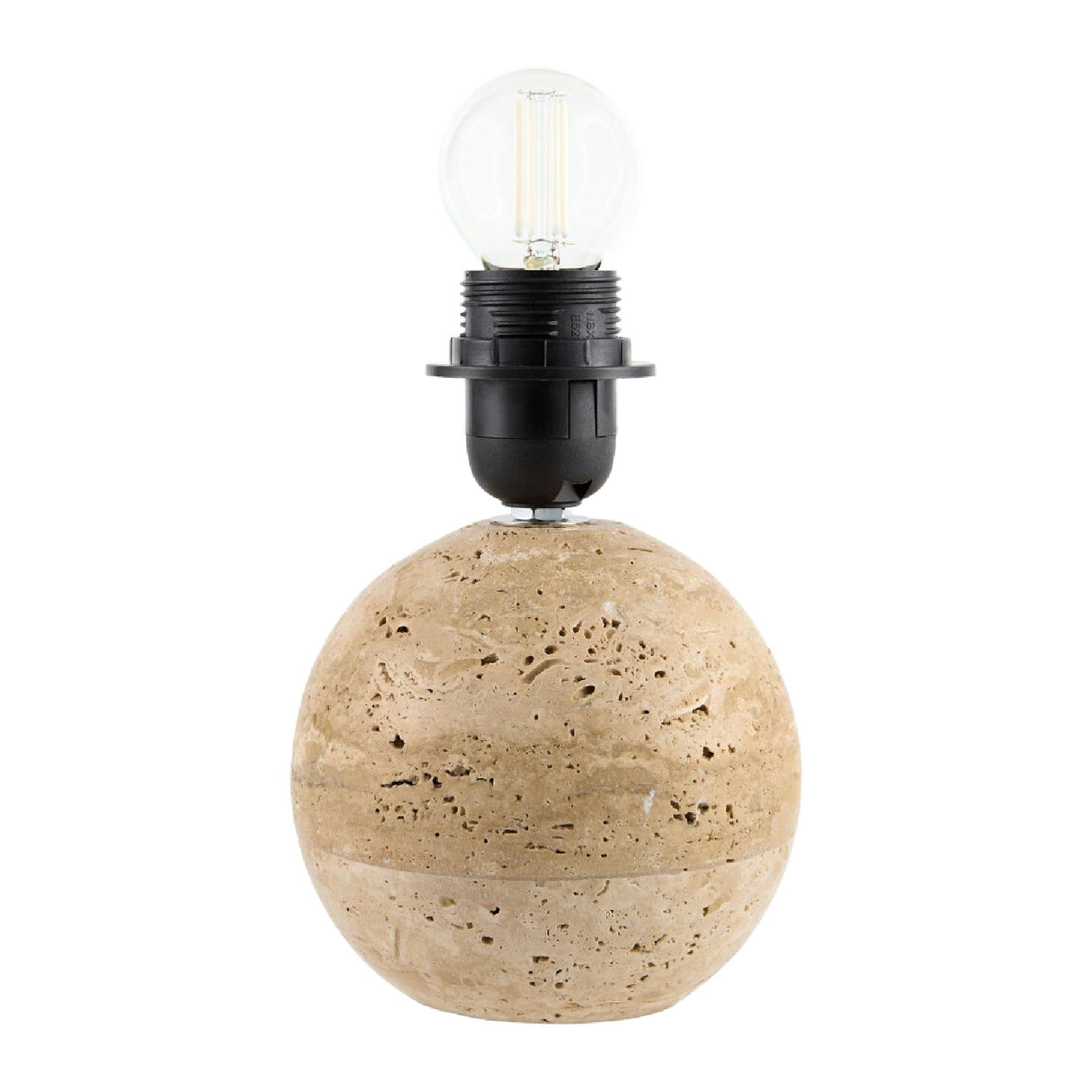 Modern European furniture - Pleated Linen Travertine Table Lamp - www.oroa.com