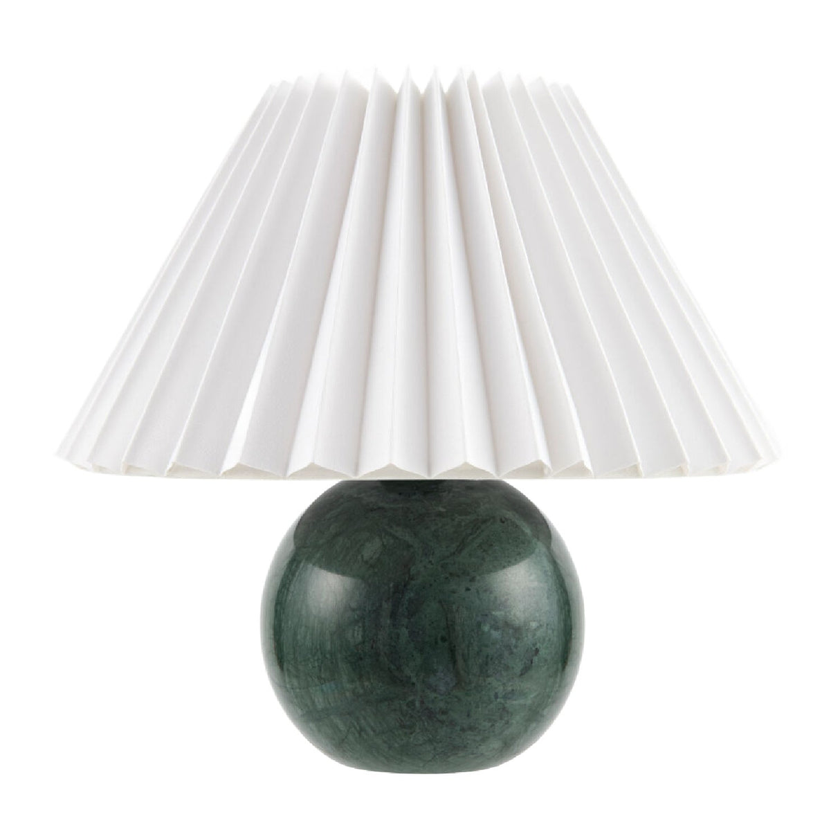 Modern European furniture - Pleated Linen Travertine Table Lamp - www.oroa.com