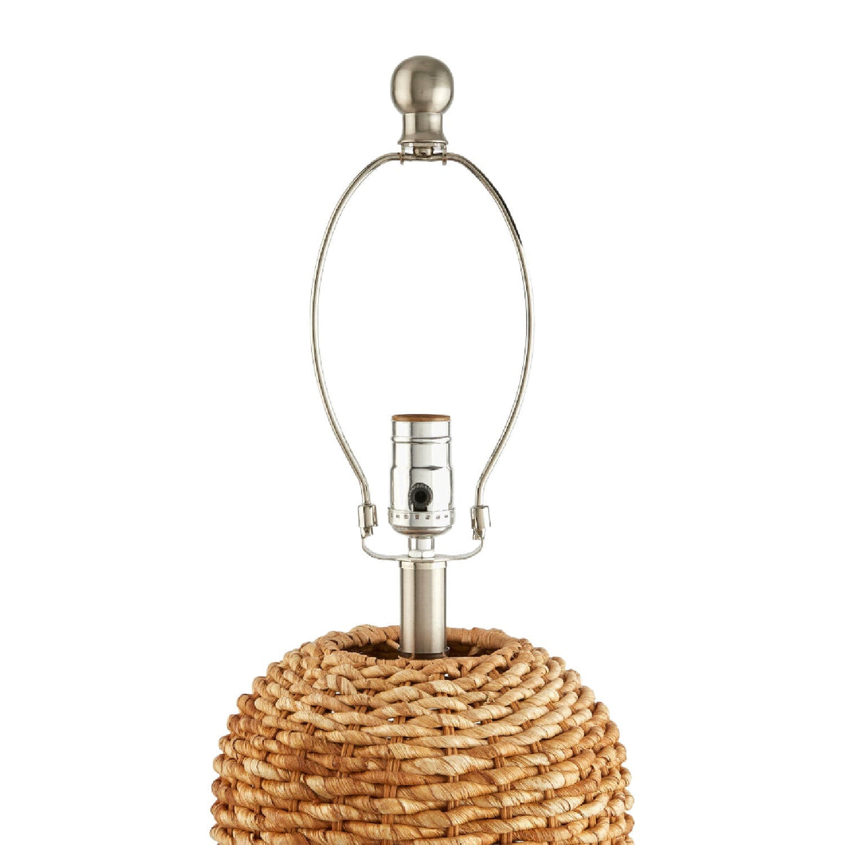Modern European furniture - Rattan White Cotton Table Lamp - www.oroa.com