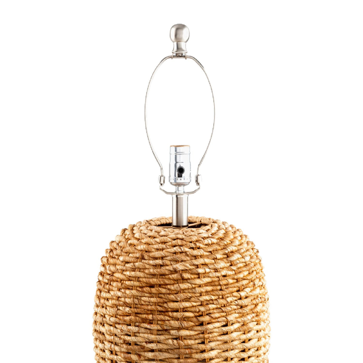 Modern European furniture - Rattan White Cotton Table Lamp - www.oroa.com