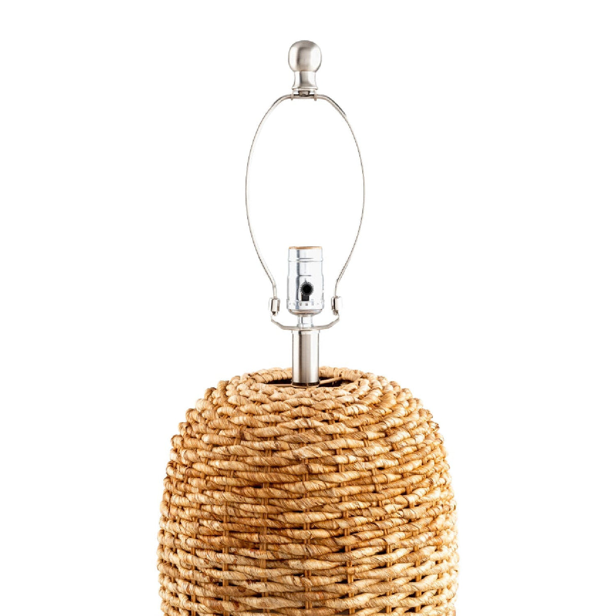 Modern European furniture - Rattan White Cotton Table Lamp - www.oroa.com