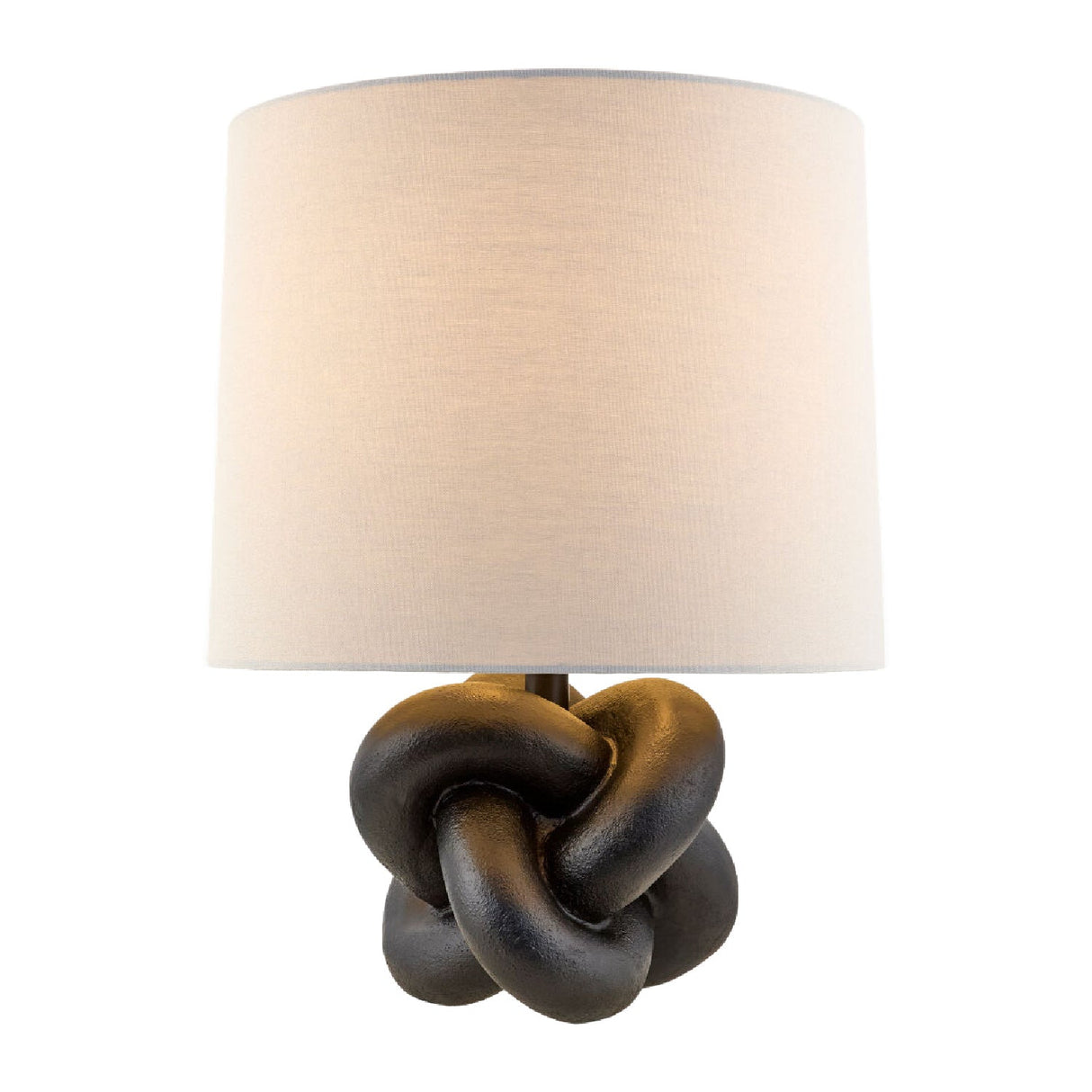 Modern European furniture - Knotted Base Accent Table Lamp - www.oroa.com