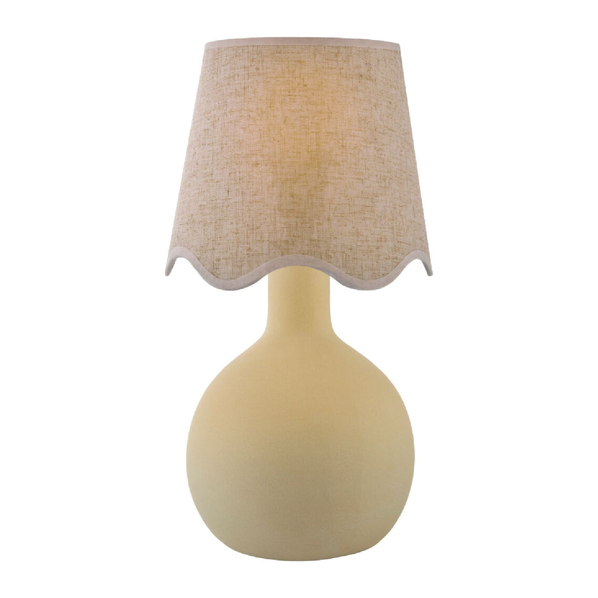 Modern European furniture - Wavy-Edge Rattan Ceramic Table Lamp - www.oroa.com