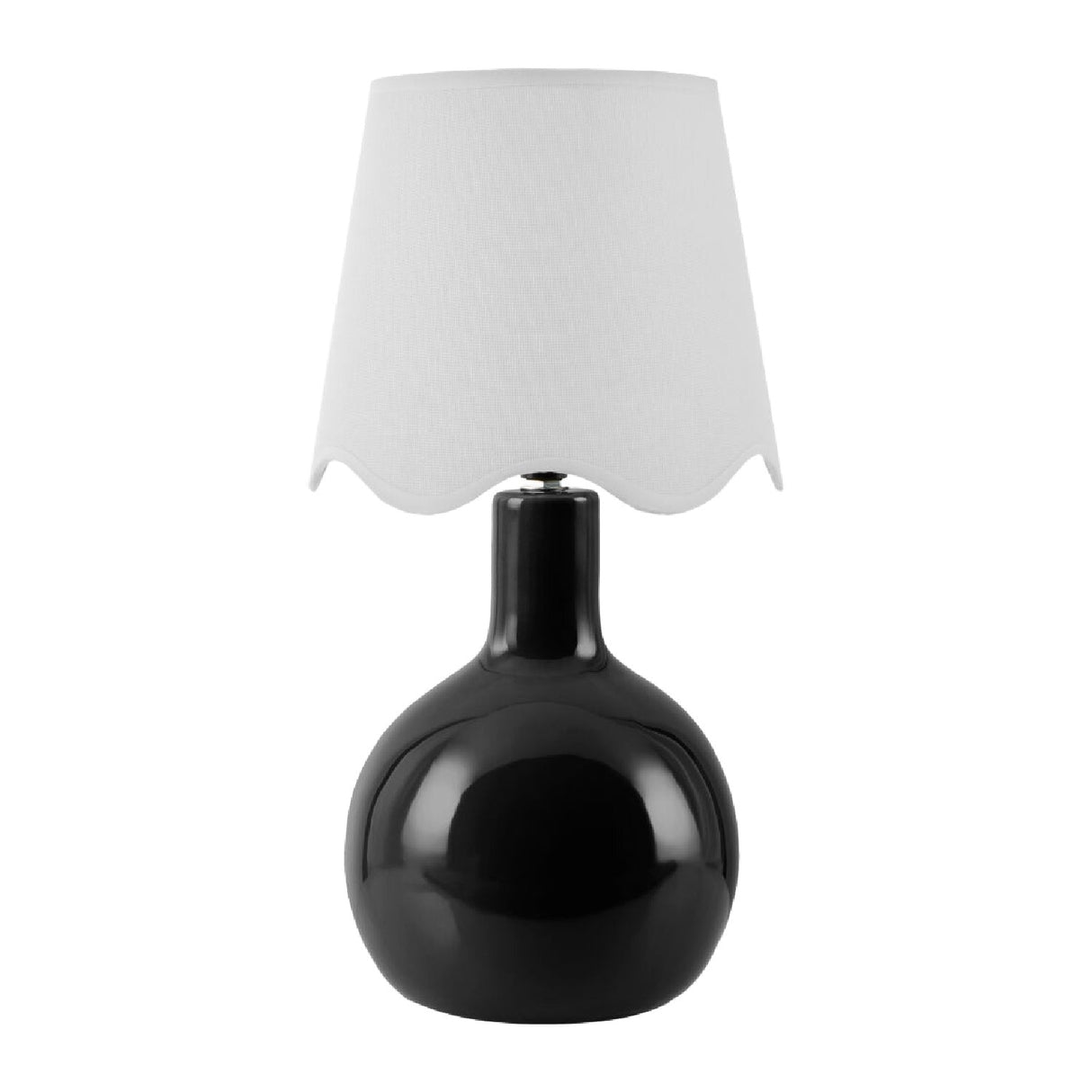 Modern European furniture - Wavy-Edge Rattan Ceramic Table Lamp - www.oroa.com