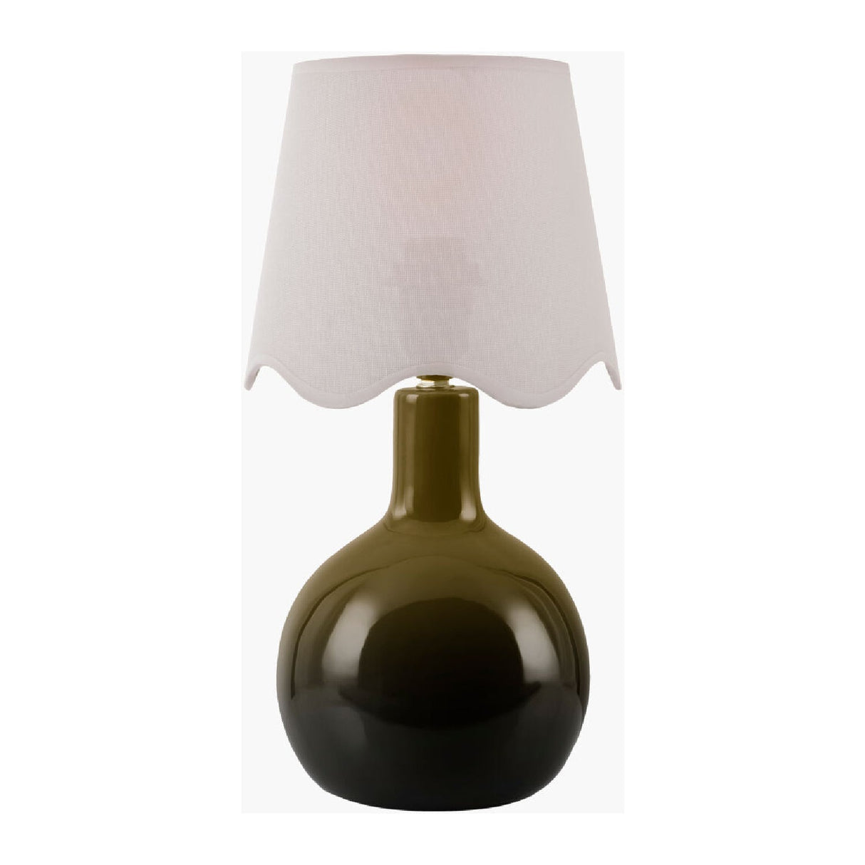 Modern European furniture - Wavy-Edge Rattan Ceramic Table Lamp - www.oroa.com