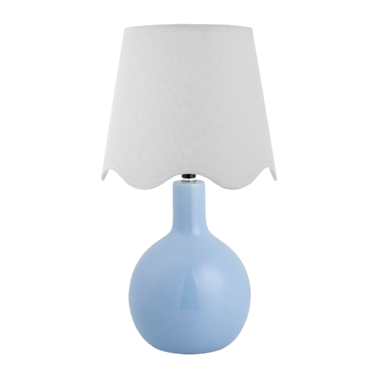 Modern European furniture - Wavy-Edge Rattan Ceramic Table Lamp - www.oroa.com