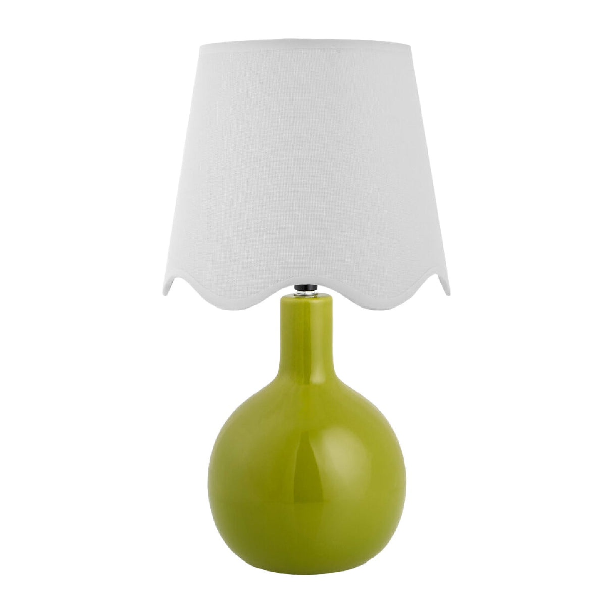 Modern European furniture - Wavy-Edge Rattan Ceramic Table Lamp - www.oroa.com