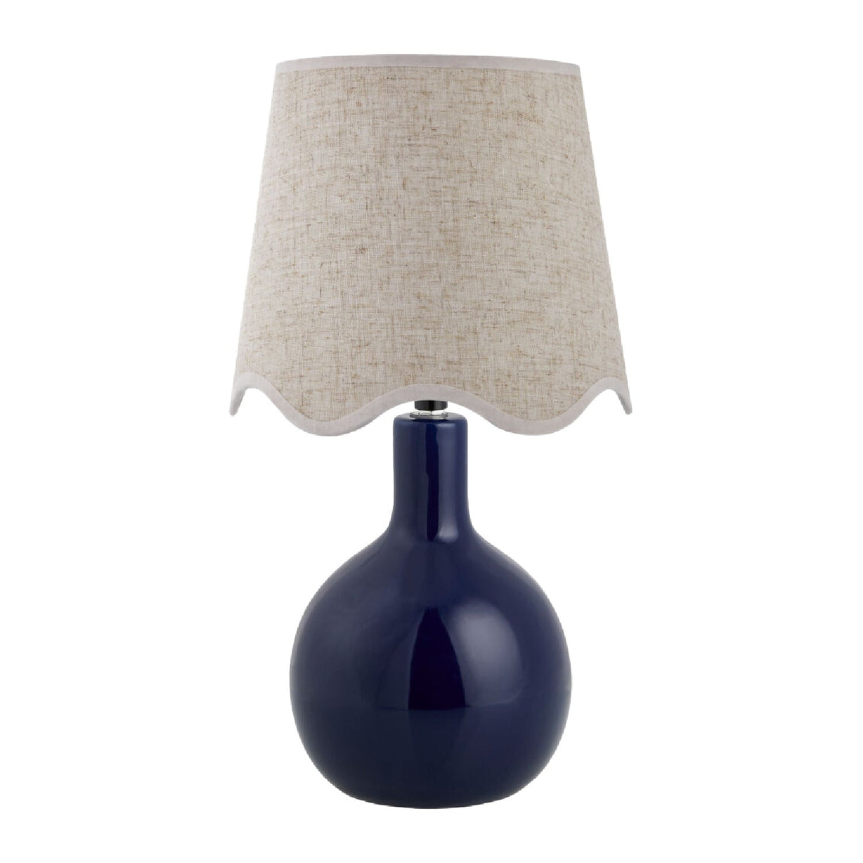 Modern European furniture - Wavy-Edge Rattan Ceramic Table Lamp - www.oroa.com