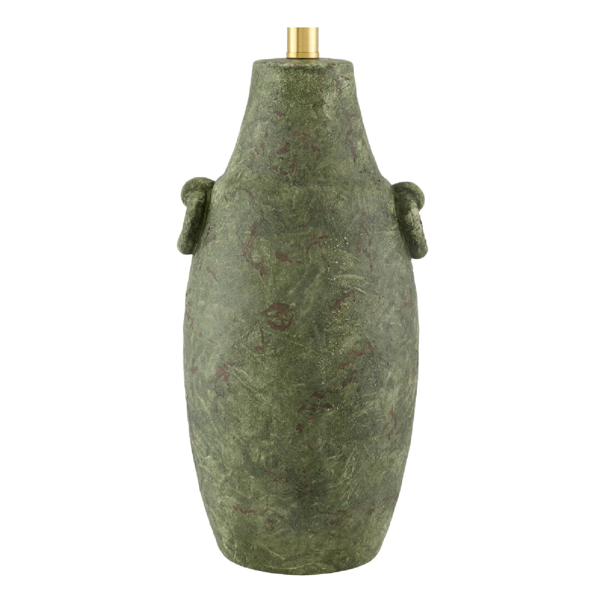 Modern European furniture - Handpainted Green Ceramic Table Lamp - www.oroa.com