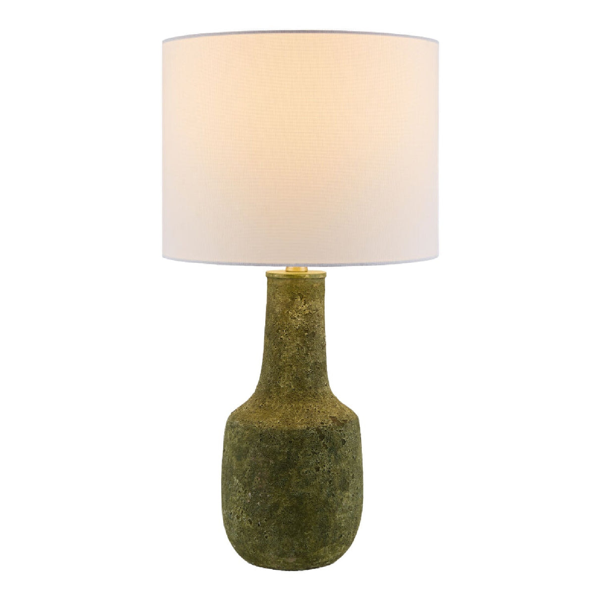 Modern European furniture - Rustic Green Ceramic Table Lamp - www.oroa.com