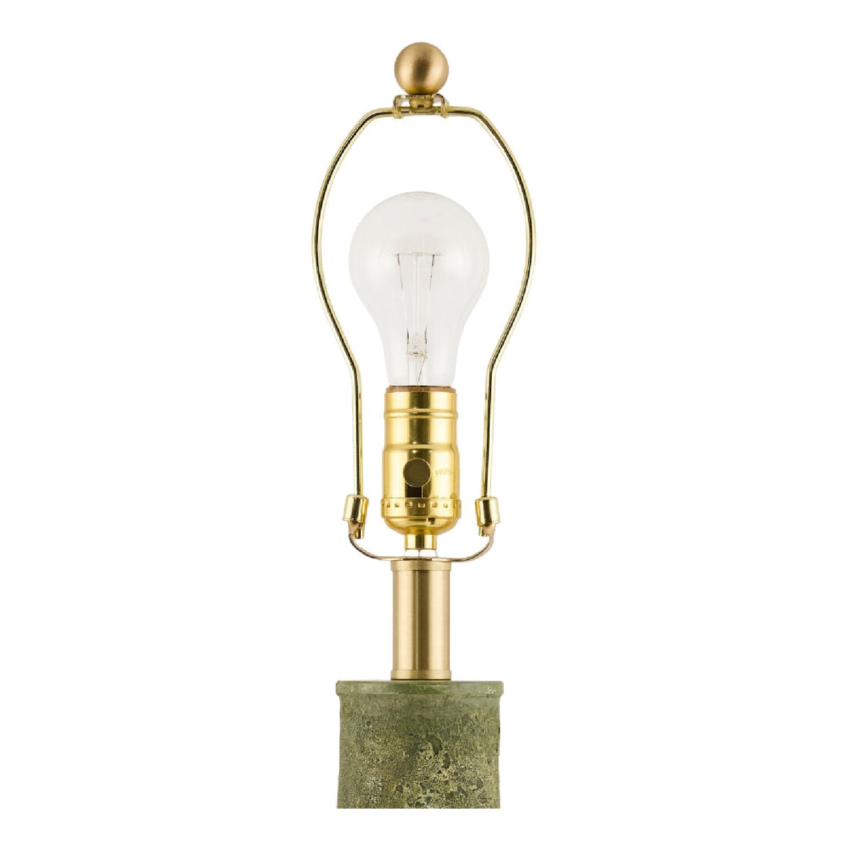 Modern European furniture - Rustic Green Ceramic Table Lamp - www.oroa.com