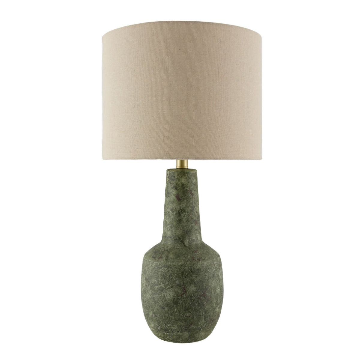 Modern European furniture - Handpainted Green Ceramic Table Lamp - www.oroa.com
