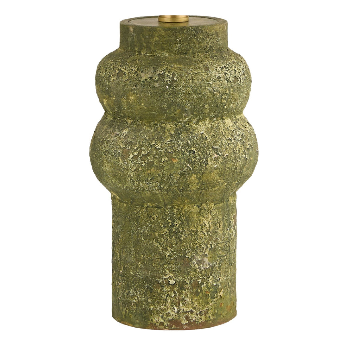 Modern European furniture - Rustic Green Ceramic Table Lamp - www.oroa.com
