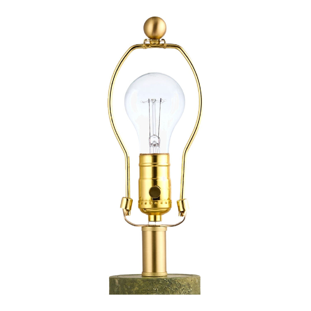 Modern European furniture - Rustic Green Ceramic Table Lamp - www.oroa.com