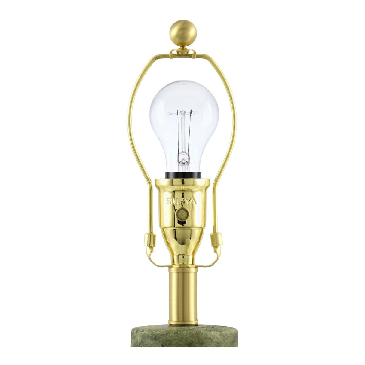 Modern European furniture - Handpainted Green Ceramic Table Lamp - www.oroa.com