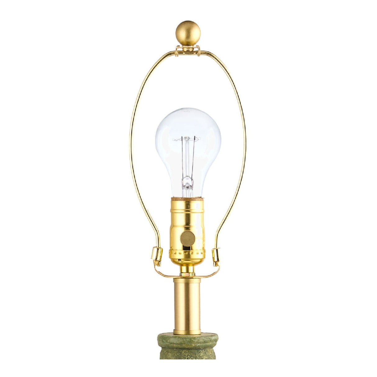 Modern European furniture - Rustic Green Ceramic Table Lamp - www.oroa.com
