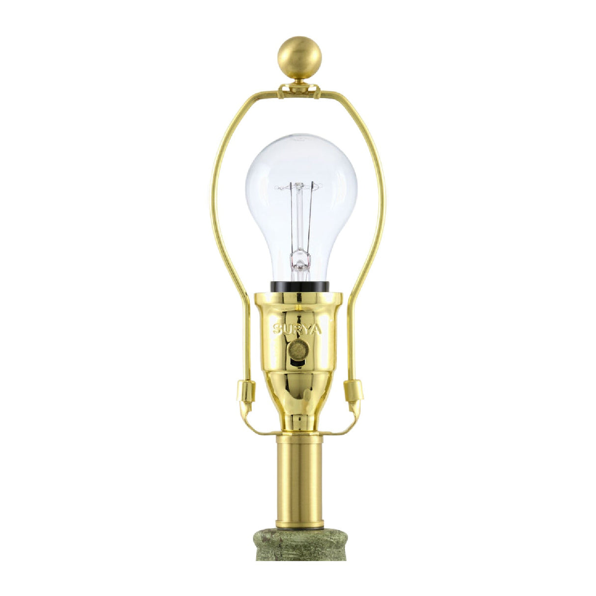 Modern European furniture - Handpainted Green Ceramic Table Lamp - www.oroa.com