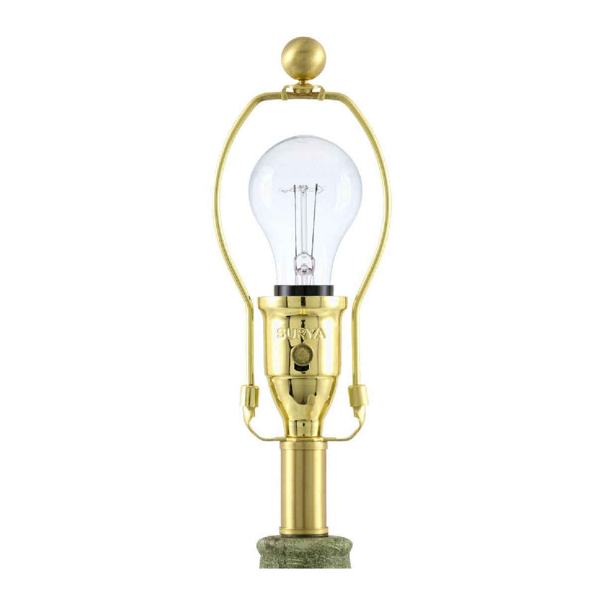 Modern European furniture - Handpainted Green Ceramic Table Lamp - www.oroa.com