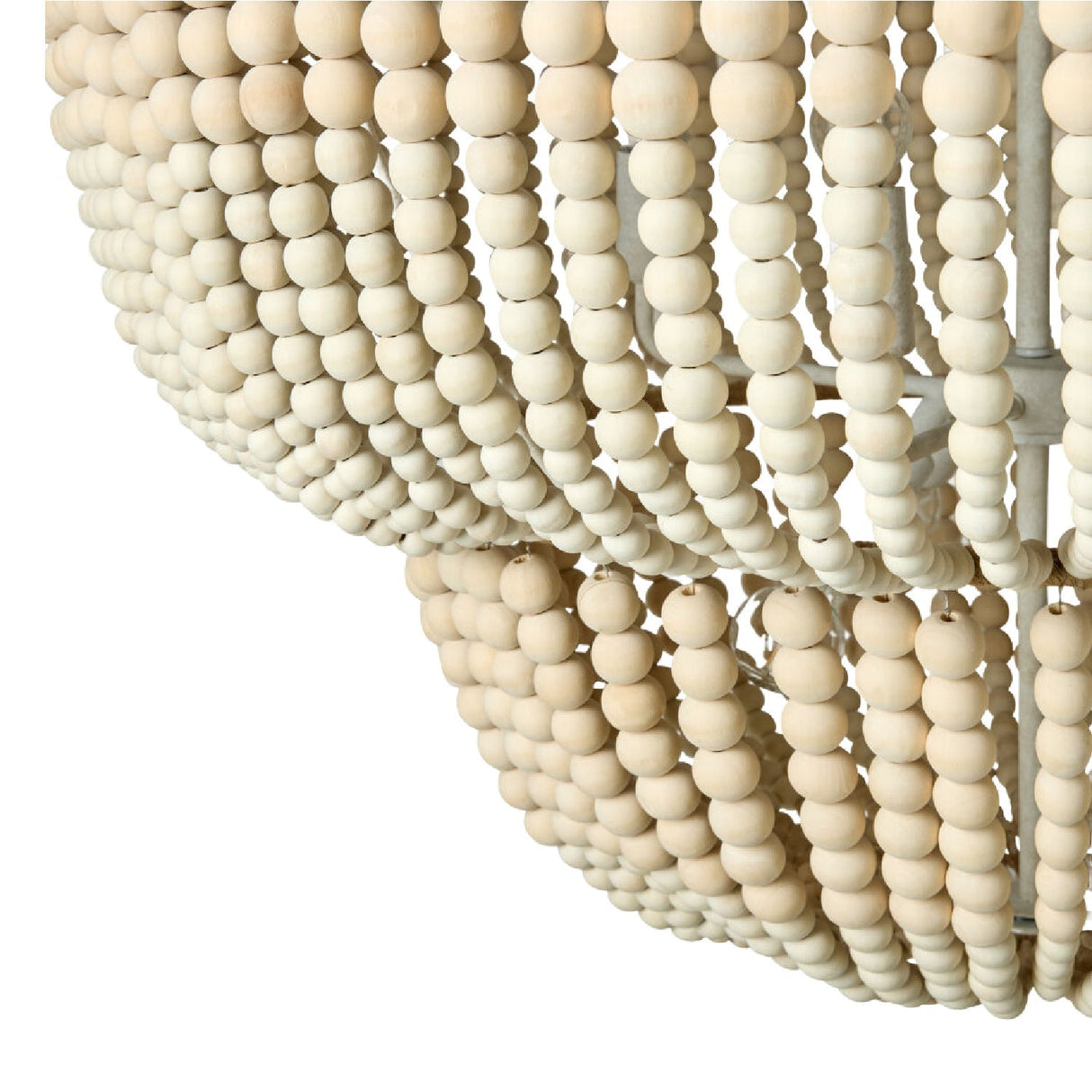 Modern European furniture - Cream Beaded Pendant Light - www.oroa.com