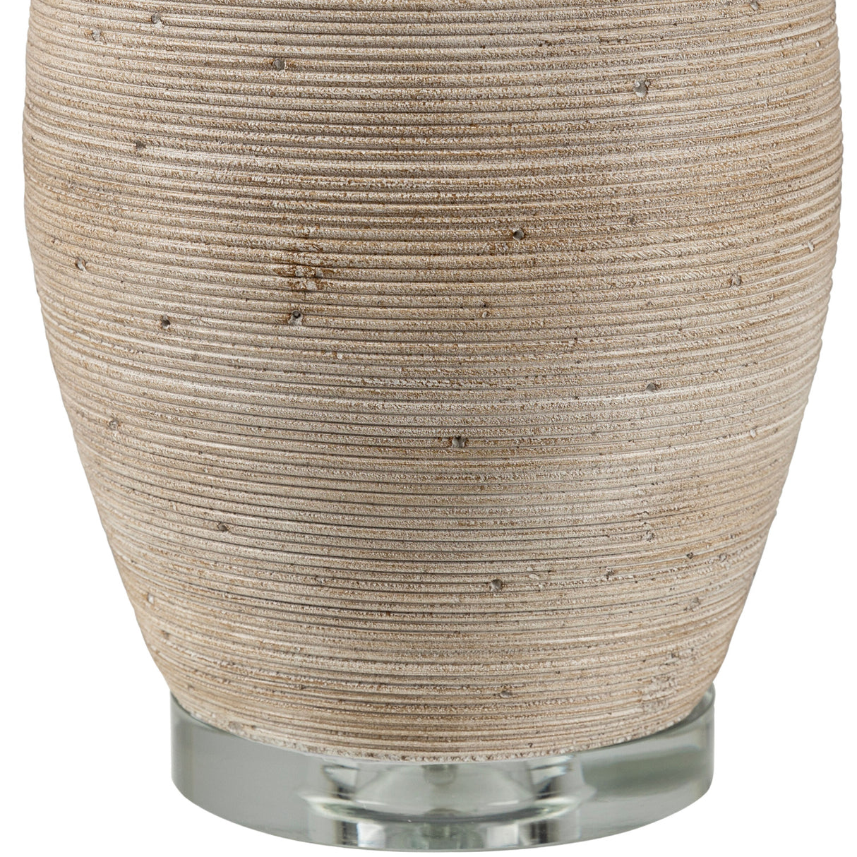 Modern European furniture - Cement Base Linen Table Lamp - www.oroa.com