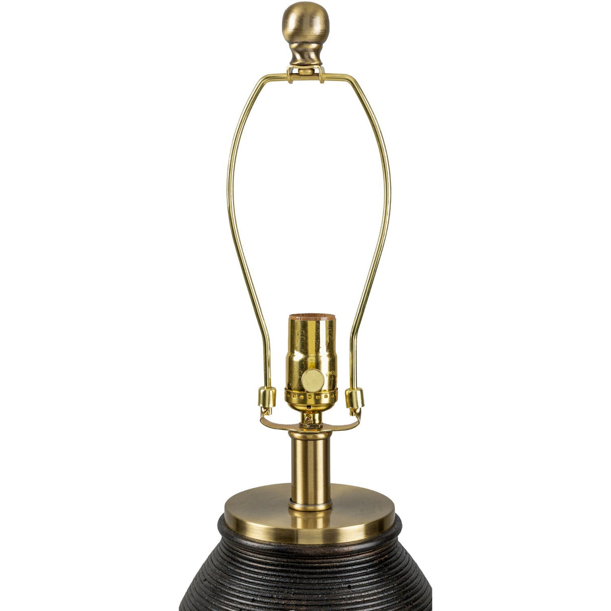 Modern European furniture - Cement Base Linen Table Lamp - www.oroa.com