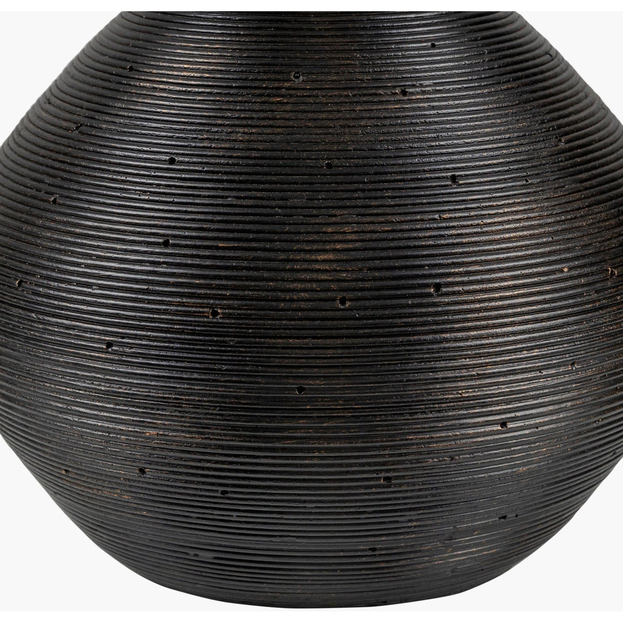 Modern European furniture - Rounded Cement Linen Table Lamp - www.oroa.com