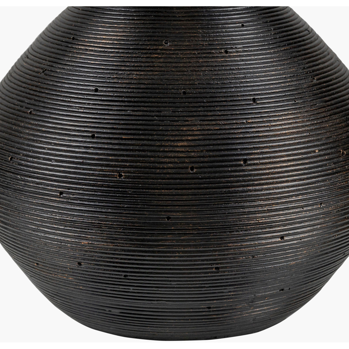 Modern European furniture - Rounded Cement Linen Table Lamp - www.oroa.com