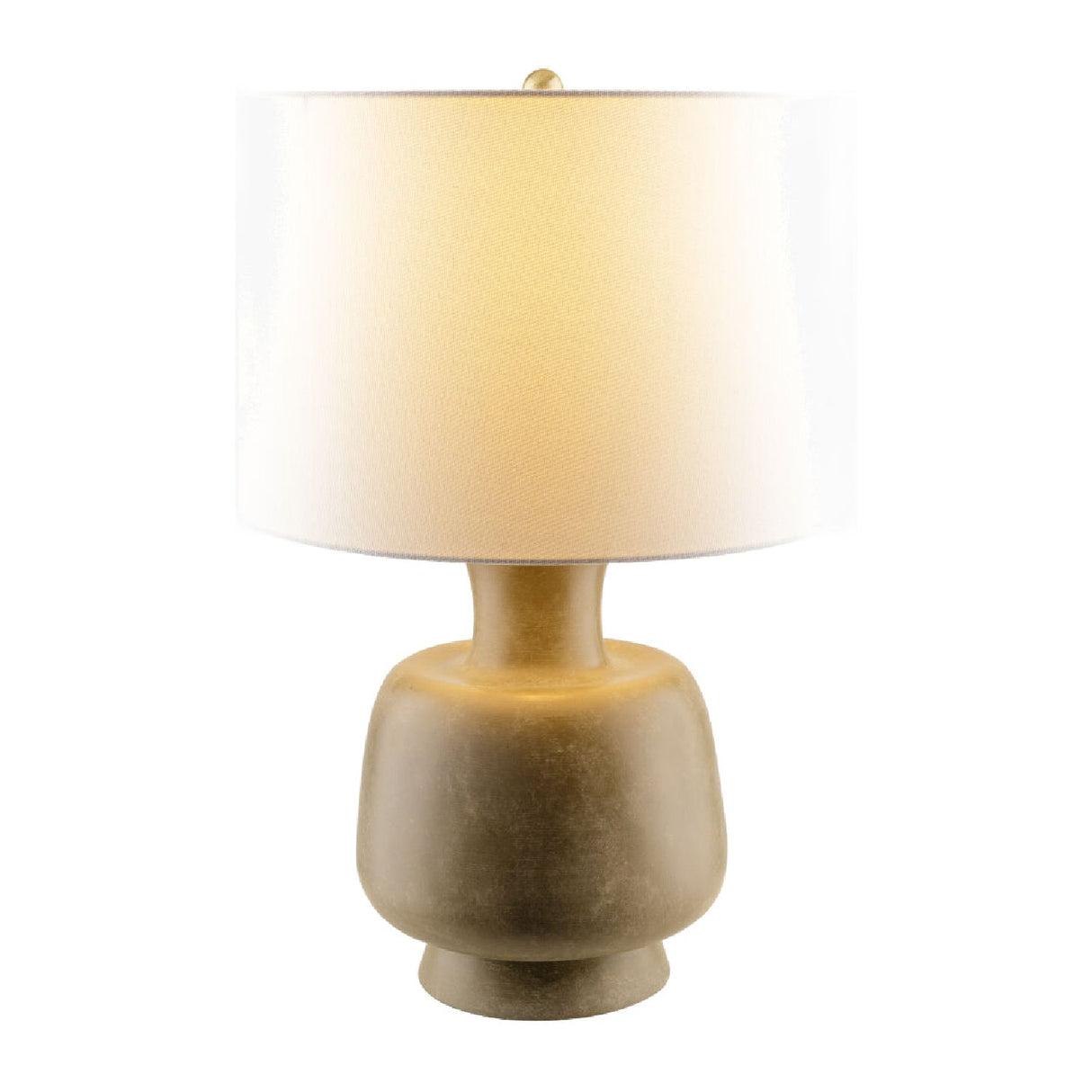 Modern European furniture - Painted Base Linen Table Lamp - www.oroa.com