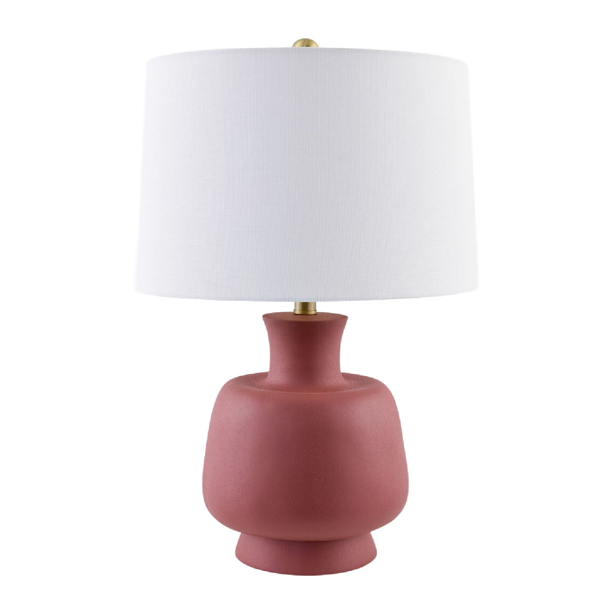Painted Base Linen Table Lamp | Oroa.com